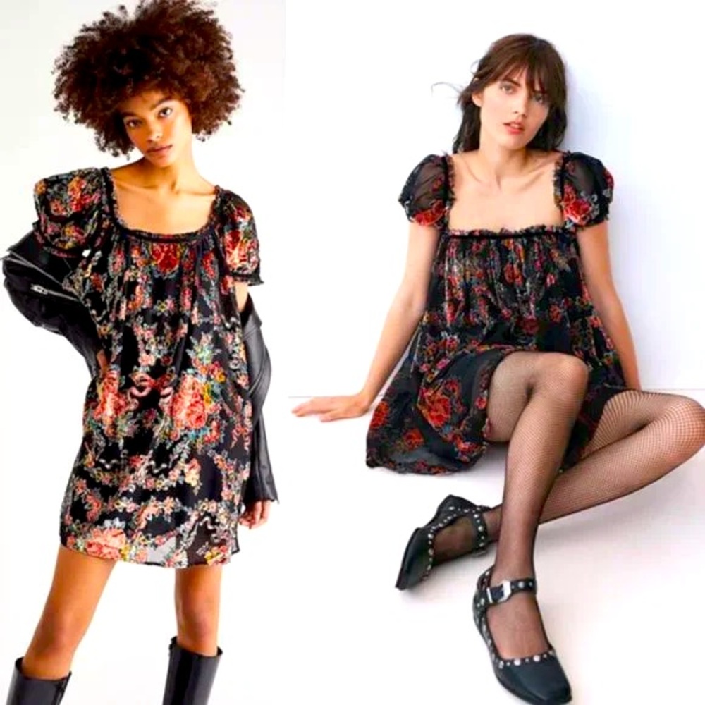 Free People Beautiful Blooms mini dress